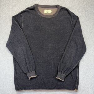 The Normal Brand Sweater Men’s XXL Black Brown Cotton